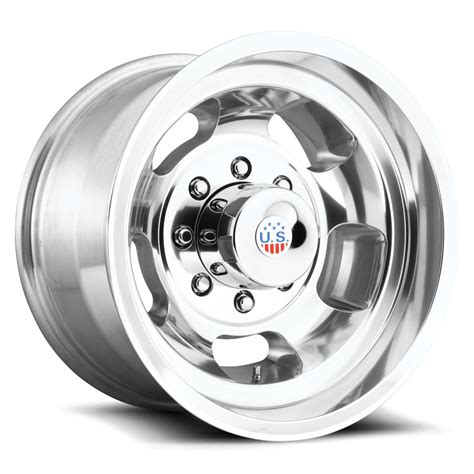 17 inch aluminum slot wheels|US Mags U101 Indy Polished Wheels.